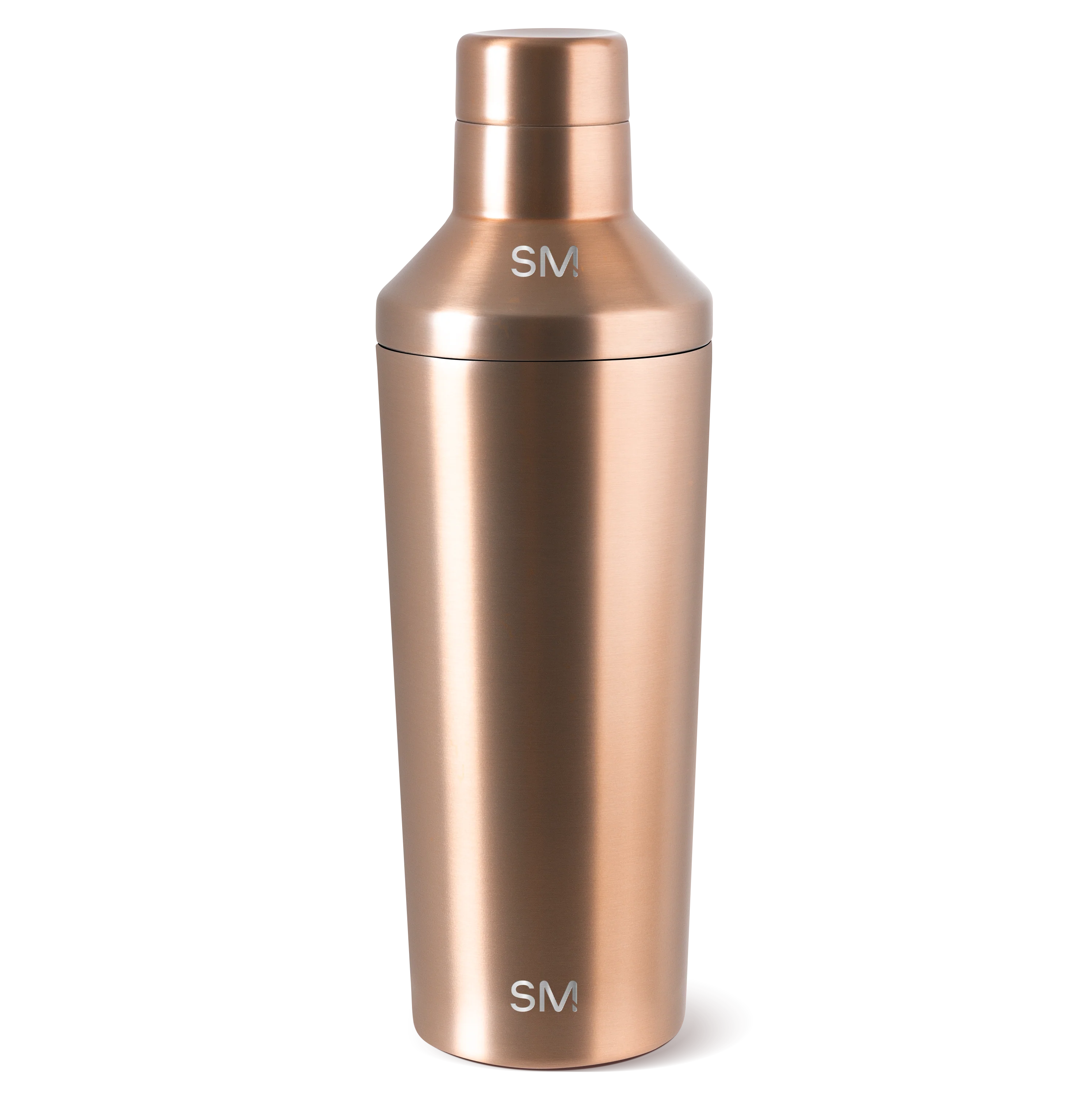 Simple Modern Classic Cocktail Shaker with Jigger Lid - 20oz Gold