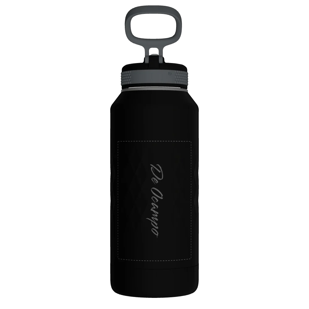 Takeya Sport Water Bottle - 32oz Obsidian Straw - Model 51339-TAKEYA-SPORT-WATER-BOTTLE-CUSTOMIZED-287-32OZ-OBSIDIAN-STRAW
