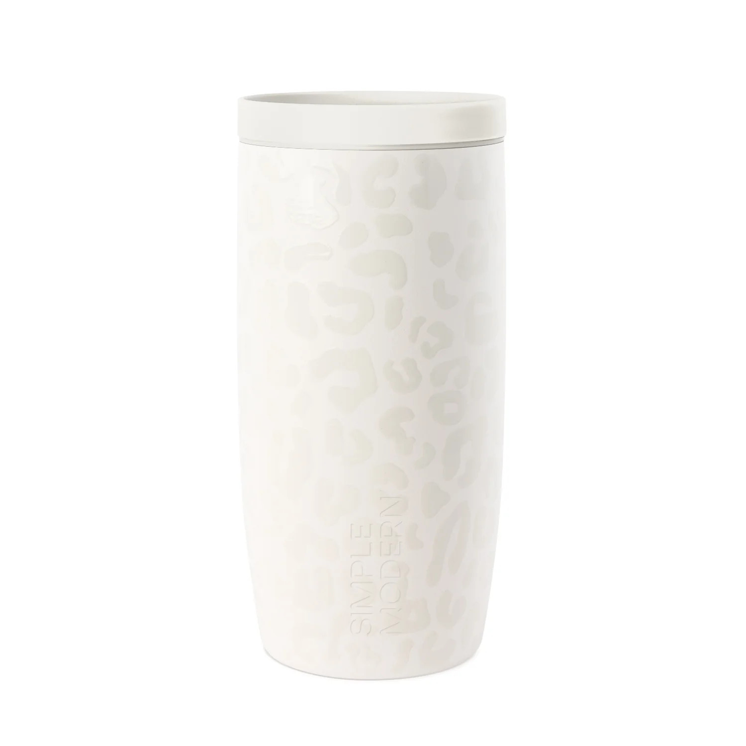 Simple Modern Voyager Tumbler - Signature - 16oz Cream Leopard