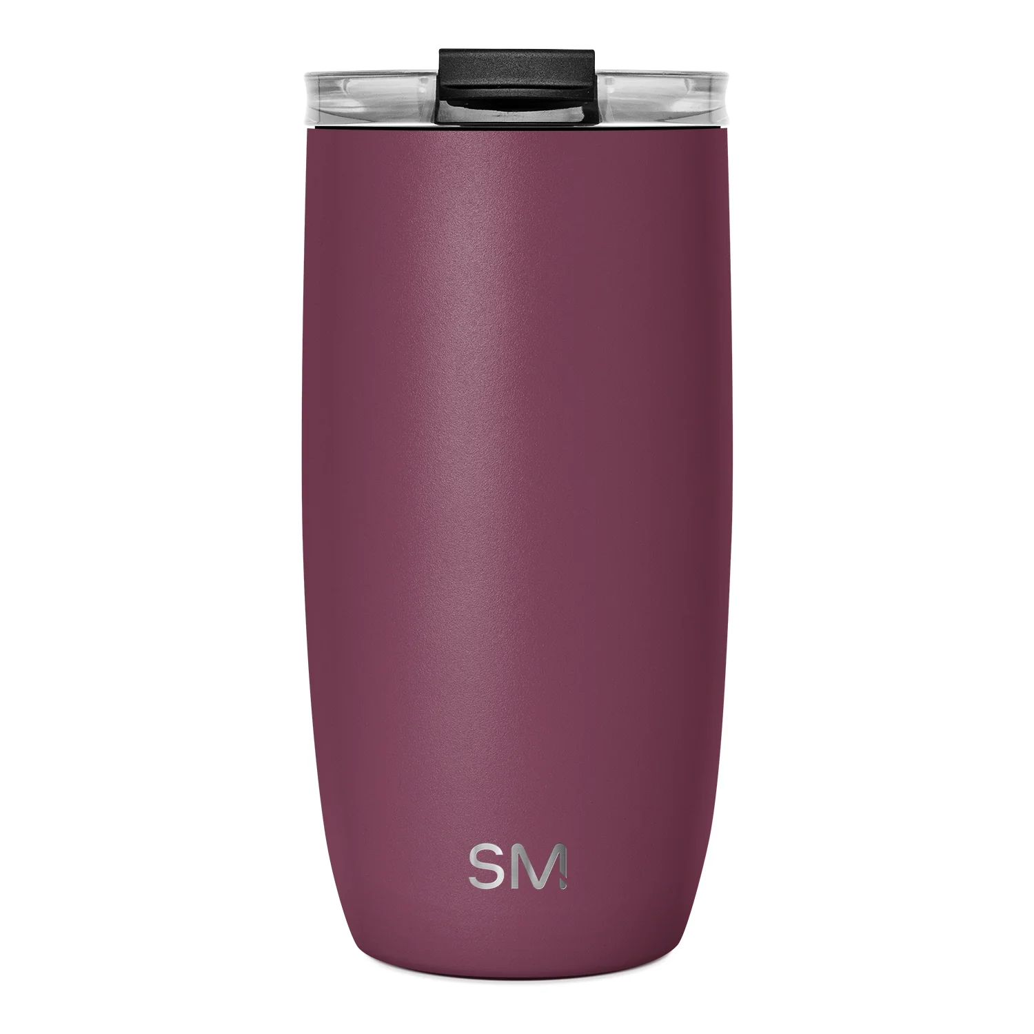 Simple Modern Voyager Tumbler with Clear Flip Lid & Straw - 16oz Fig Jam