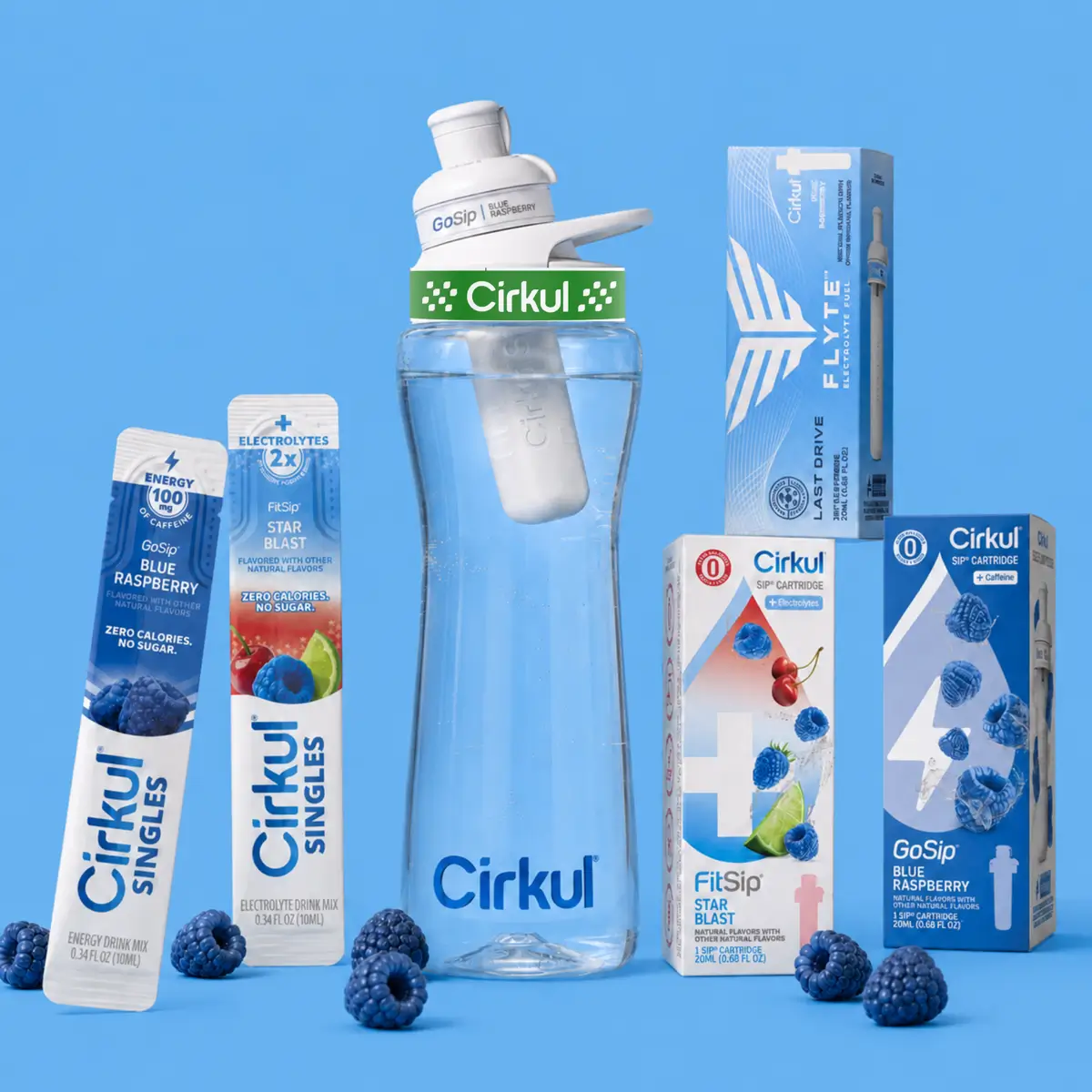 Cirkul Tastes Like Blue Slushie Bundle