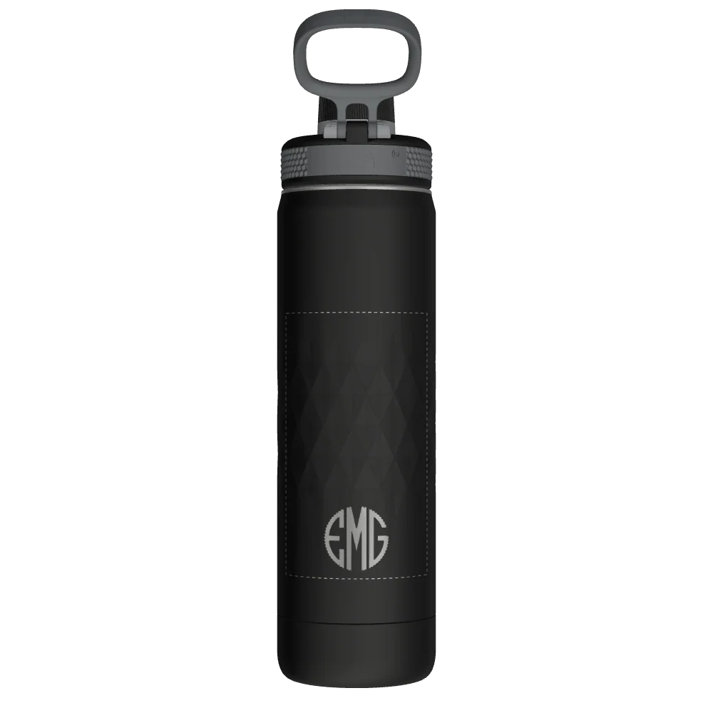 Takeya Sport Water Bottle - 22oz Obsidian Spout - Model 51315-TAKEYA-SPORT-WATER-BOTTLE-CUSTOMIZED-204-22OZ-OBSIDIAN-SPOUT