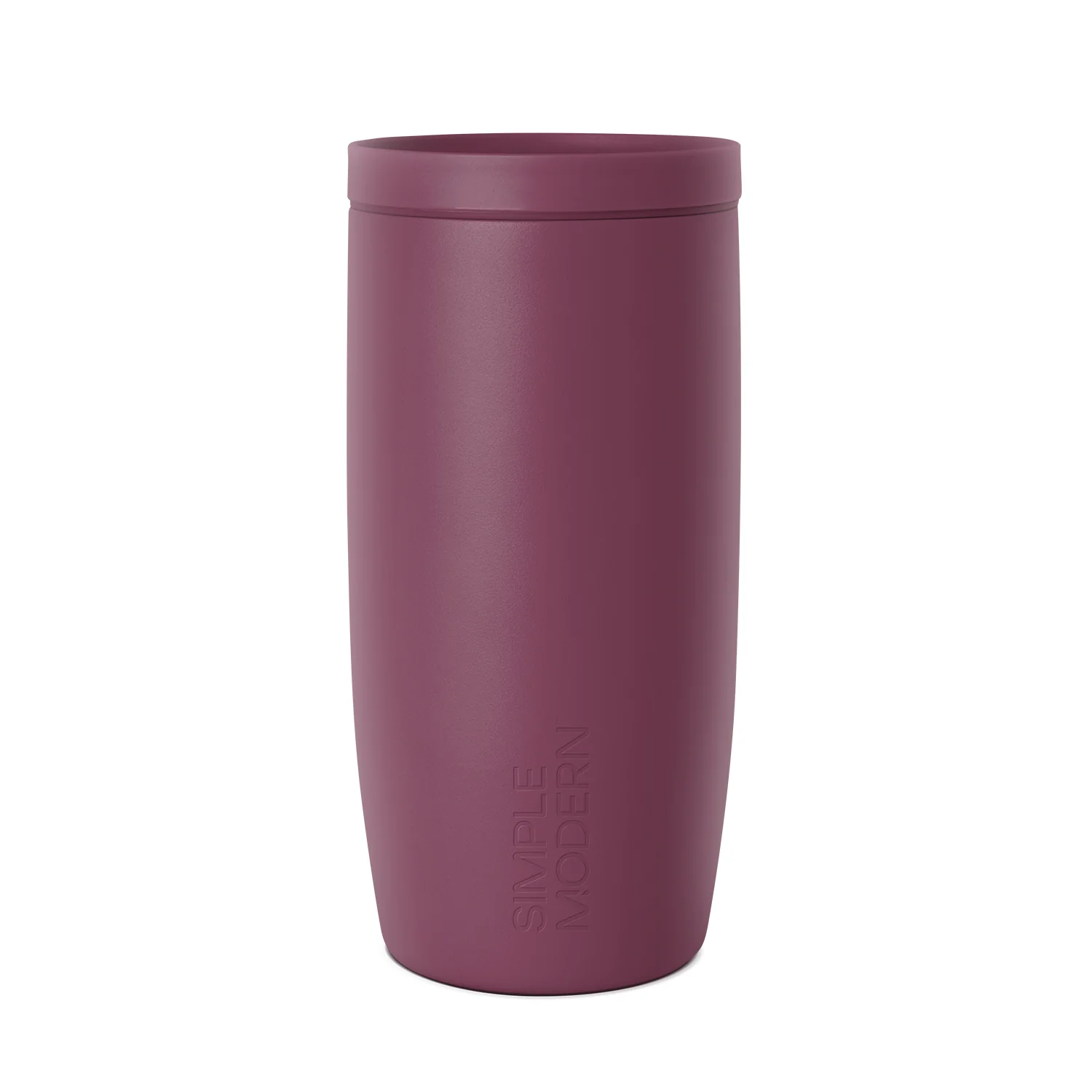 Simple Modern Voyager Tumbler - Signature - 16oz Fig Jam