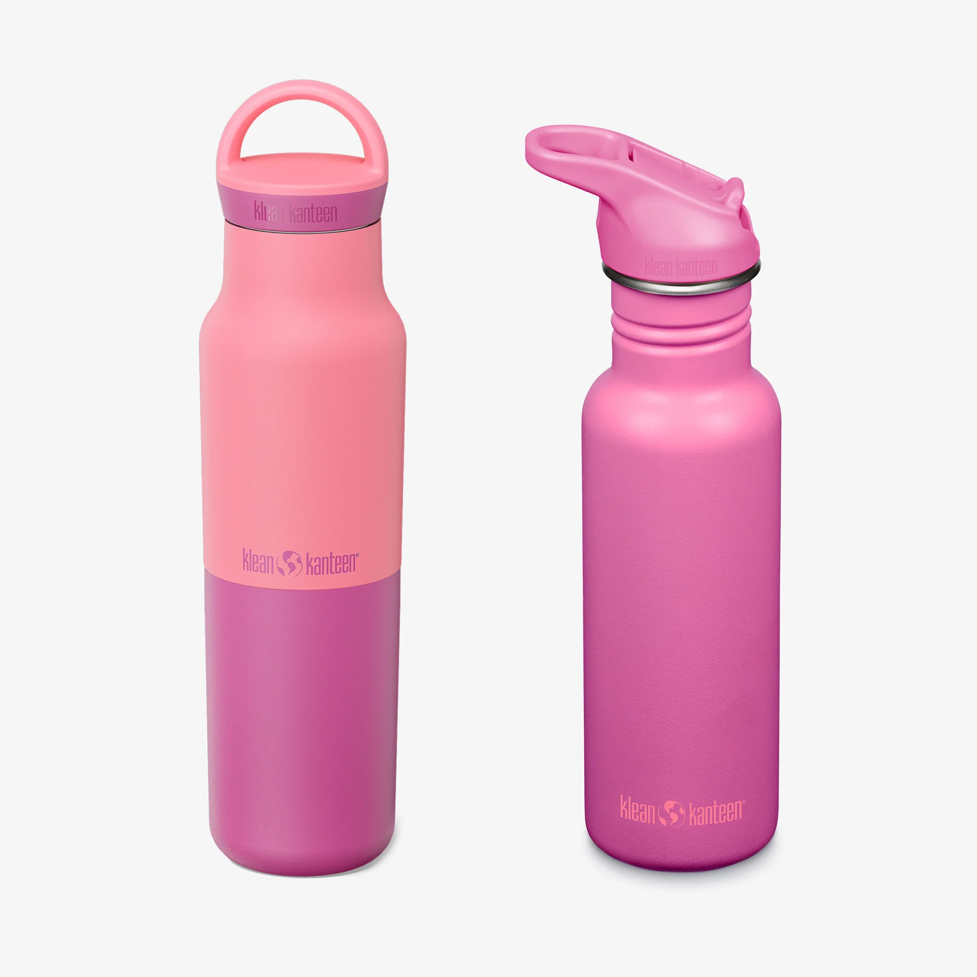 Klean Kanteen Purse 2-Pack Set - Rise Classic + Flip Seal