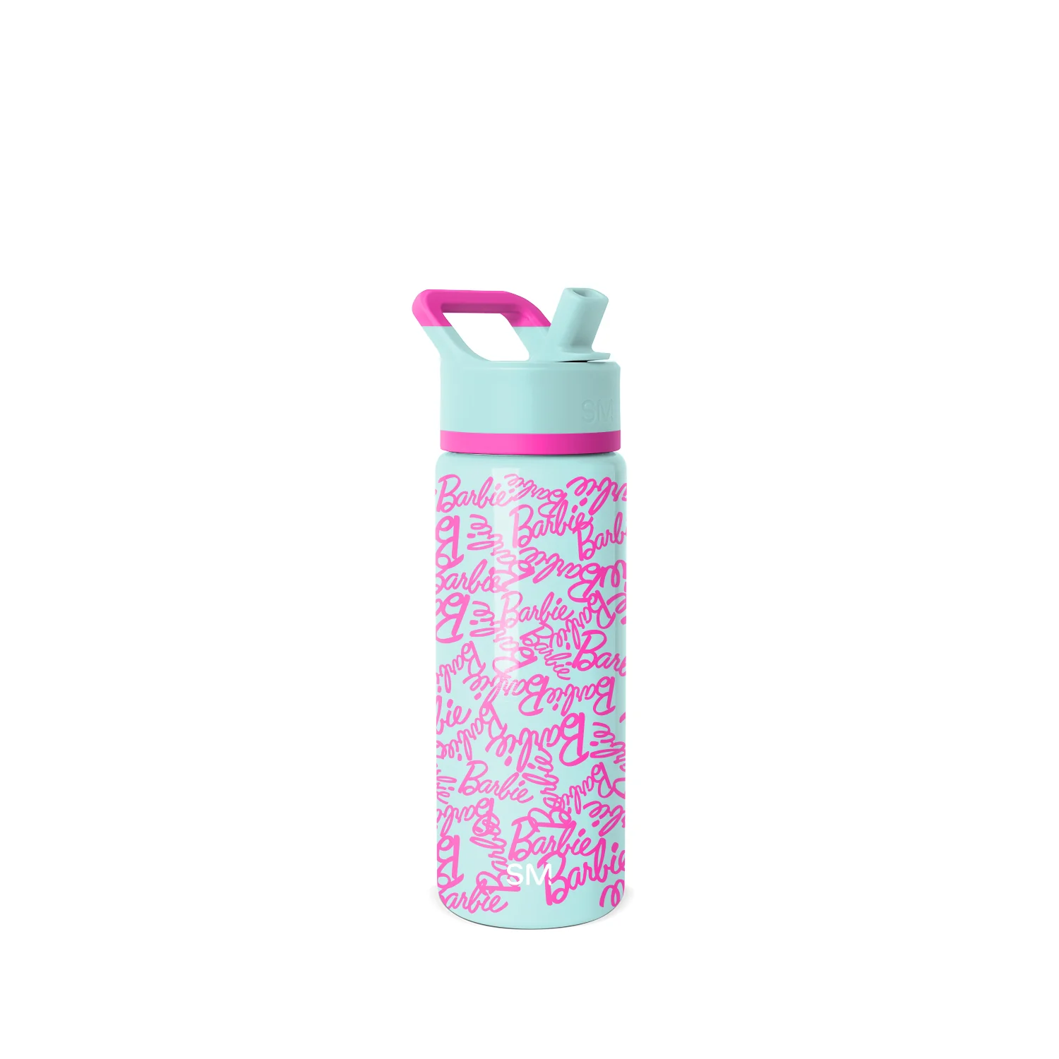Simple Modern Summit Kids Water Bottle with Straw Lid - 18oz Barbie Cursive