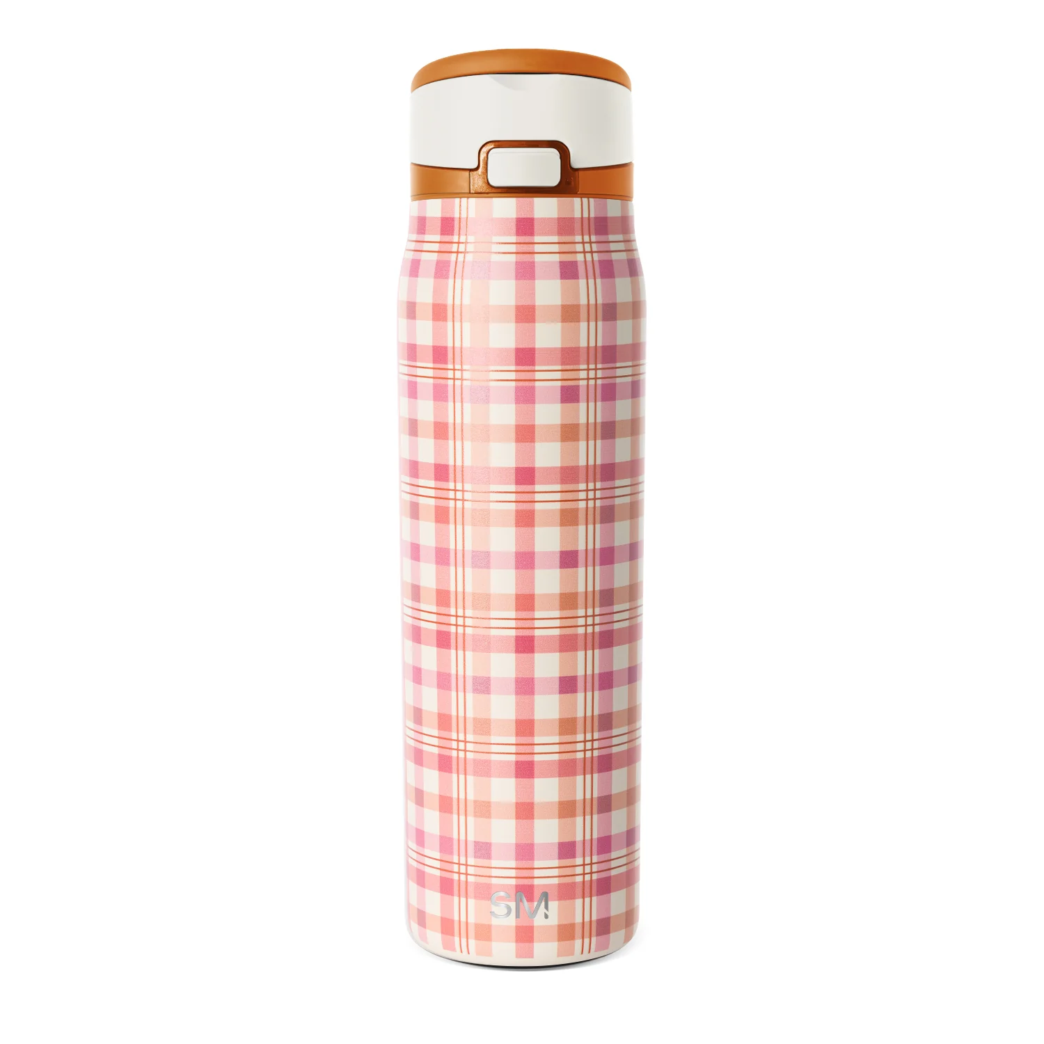 Simple Modern Mesa Loop with Covered Straw - 30oz Flannel Gingham