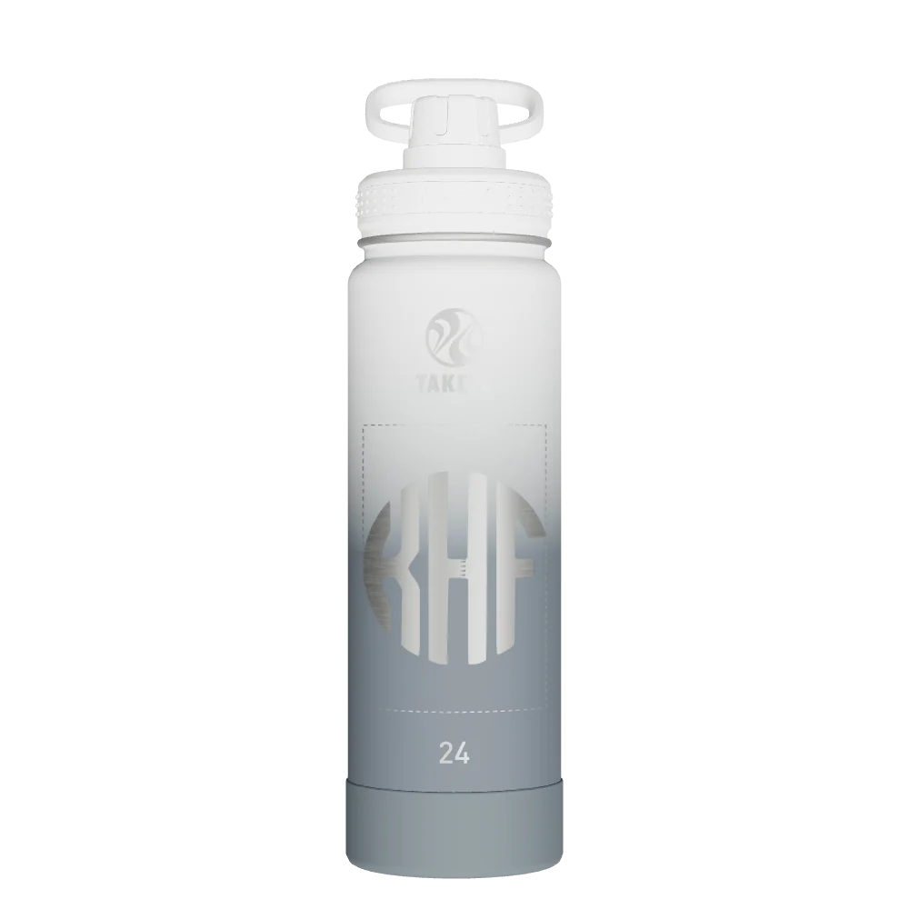 Takeya Actives Water Bottle With Spout Lid - 24oz Morning Mist - Model 51397-TAKEYA-ACTIVES-WATER-BOTTLE-WITH-SPOUT-LID-CUSTOMIZED-450-24OZ-MORNING-MIST