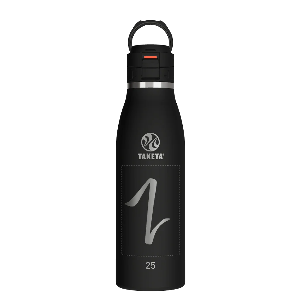 Takeya Traveler Leakproof Coffee Mug - 25oz Onyx - Model 52502-TAKEYA-TRAVELER-LEAKPROOF-COFFEE-MUG-CUSTOMIZED-56-25OZ-ONYX