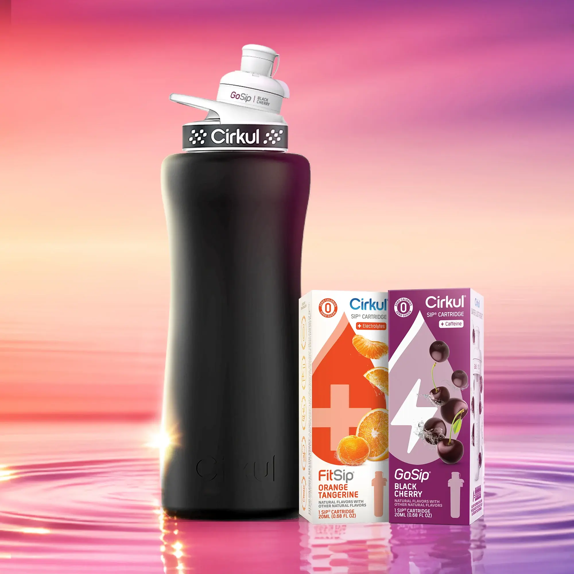 Cirkul Bottle & Sip® Cartridge Bundle - Model BUND-OCT2025-BUNDLE