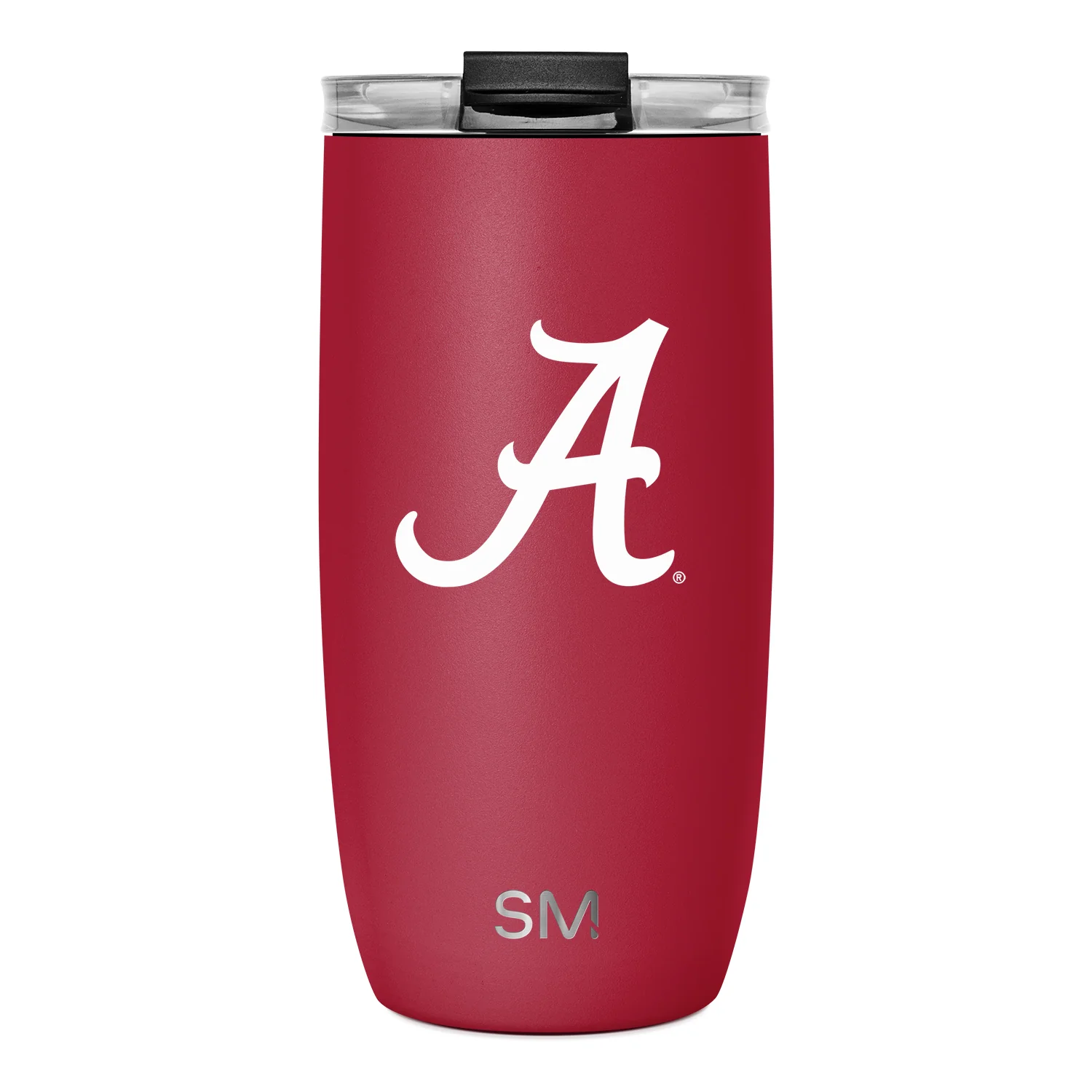 Simple Modern Collegiate Voyager Tumbler with Clear Flip Lid & Straw - 16oz Alabama