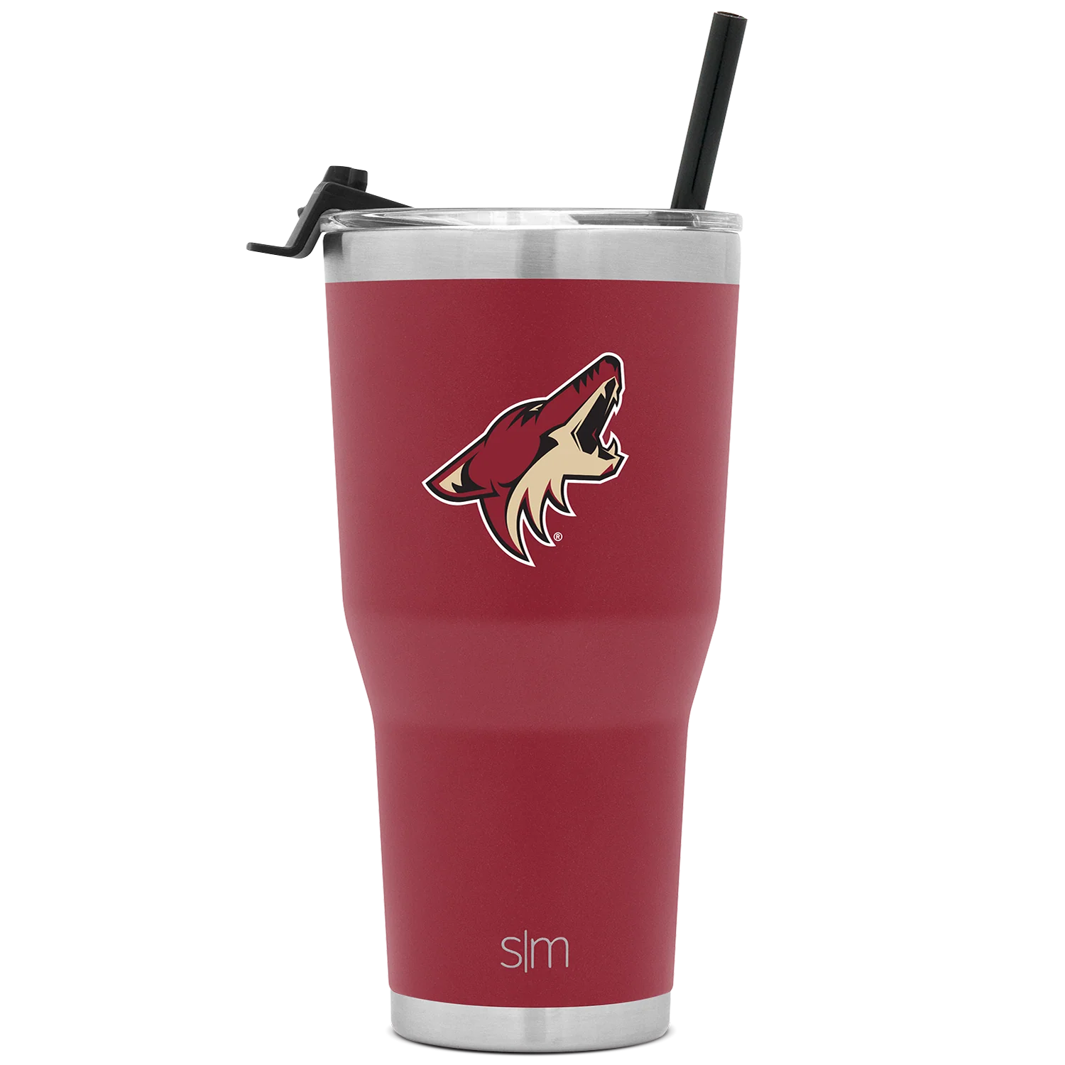 Simple Modern NHL® Cruiser Insulated Tumbler with Flip Lid and Straw - 30oz - Arizona Coyotes