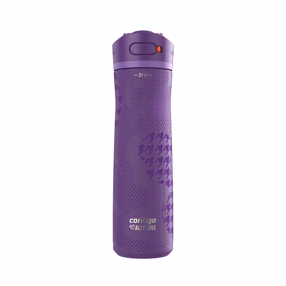Contigo x Ally Love Ashland Chill 2.0 Stainless Steel Water Bottle with AUTOSPOUT® Lid, 24oz