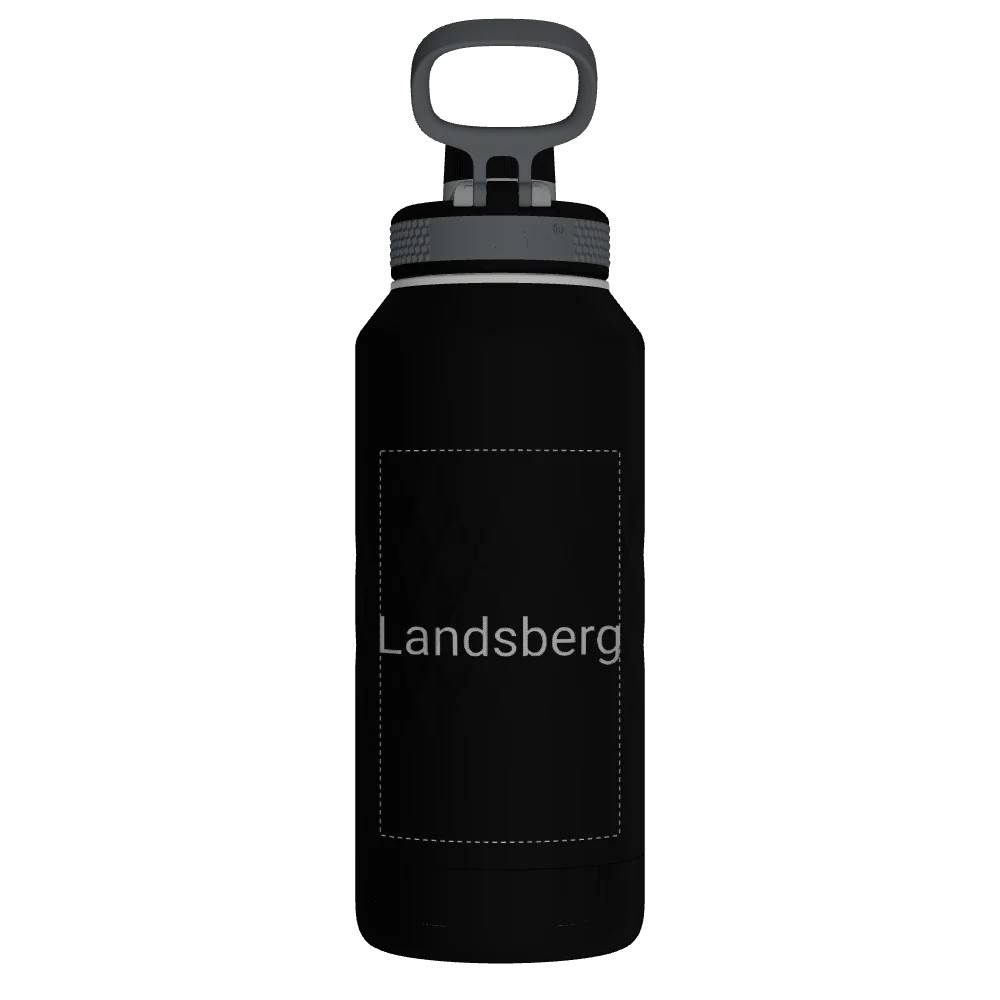 Takeya Sport Water Bottle - 32oz Obsidian Spout
