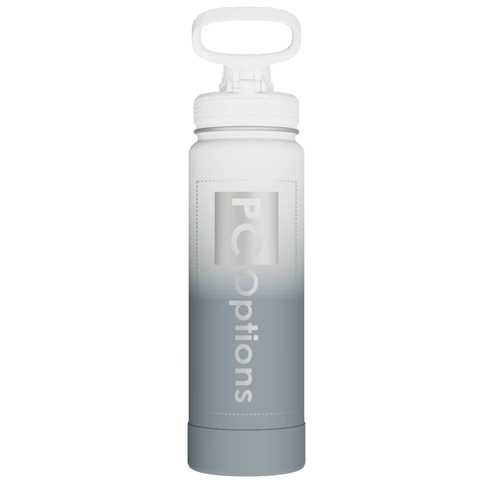 Takeya Actives Water Bottle With Spout Lid - 24oz Morning Mist - Model 51397-TAKEYA-ACTIVES-WATER-BOTTLE-WITH-SPOUT-LID-CUSTOMIZED-101-24OZ-MORNING-MIST