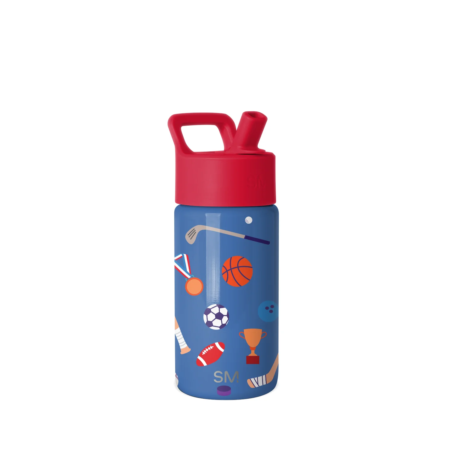 Simple Modern Summit Kids Water Bottle with Straw Lid - 14oz Sports Balls
