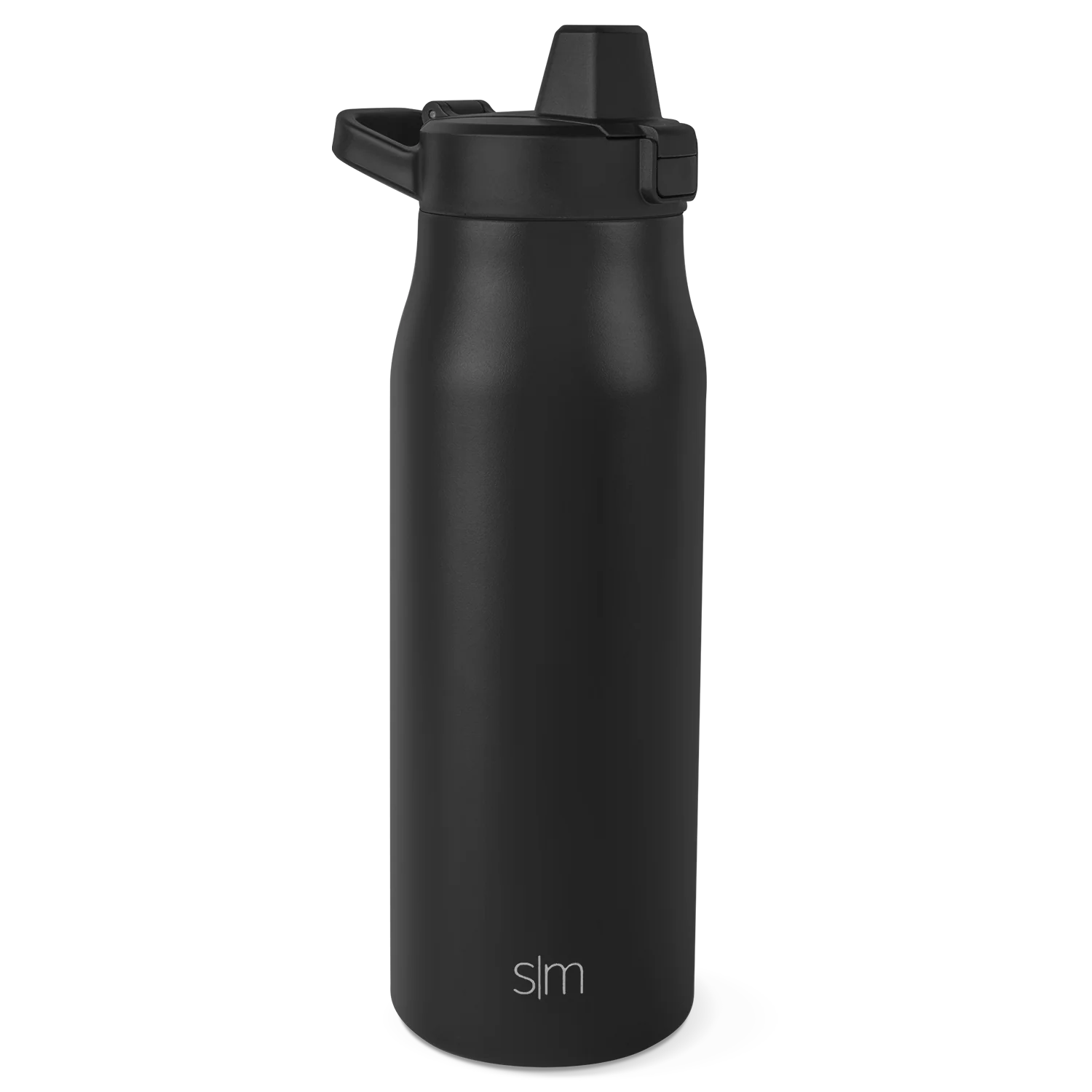 Simple Modern Mesa with Simple Flip Filter Straw Lid - 34oz Midnight Black