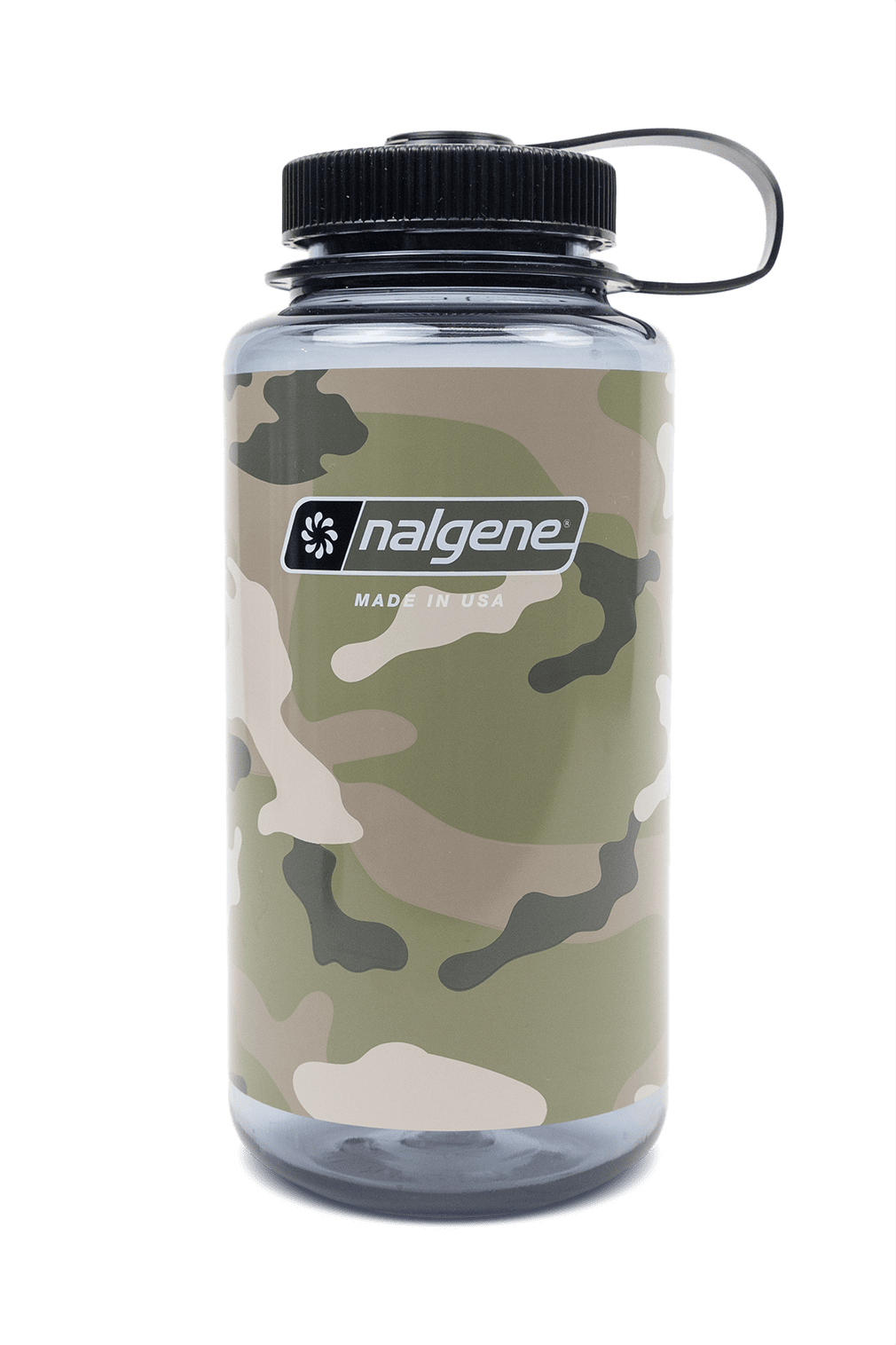 Nalgene 32oz Wide Mouth Camo Print Bottles