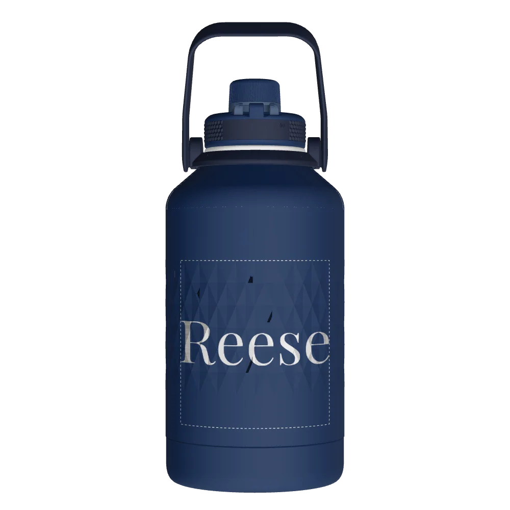 Takeya Sport Water Bottle - 64oz Indigo Spout - Model 51364-TAKEYA-SPORT-WATER-BOTTLE-CUSTOMIZED-183-64OZ-INDIGO-SPOUT