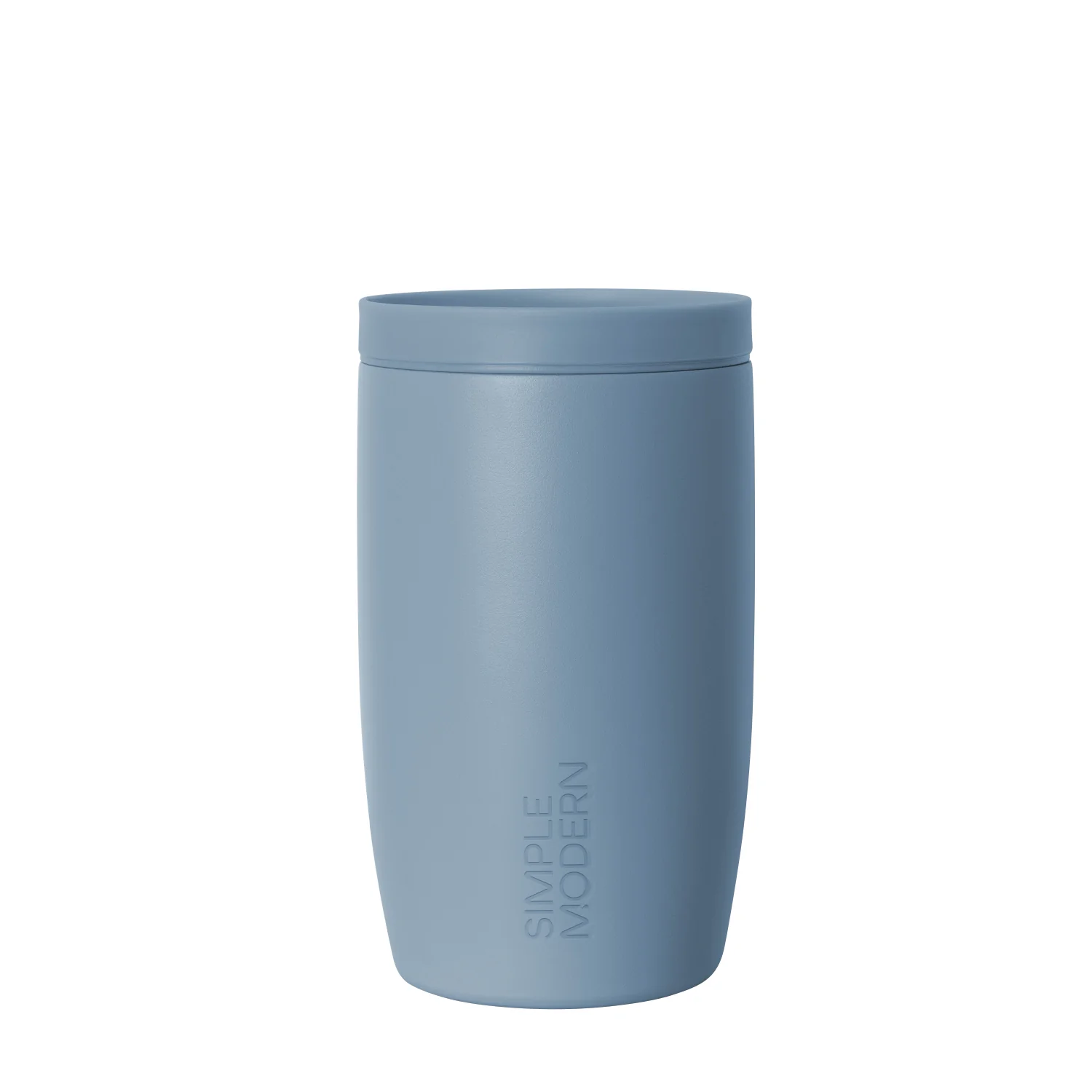 Simple Modern Voyager Tumbler - Signature - 12oz Blue Dune