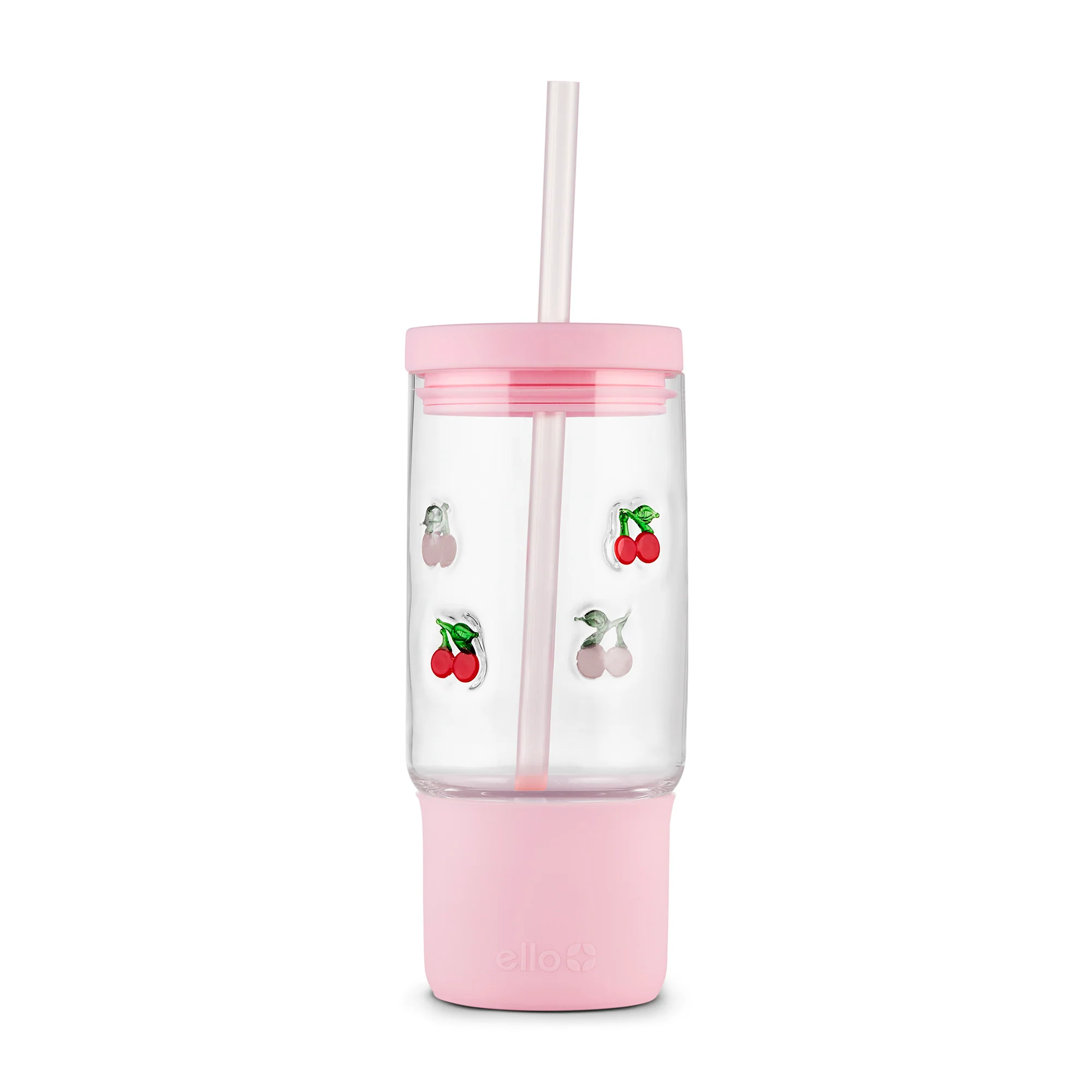 Ello Charmed 18oz Glass Tumbler