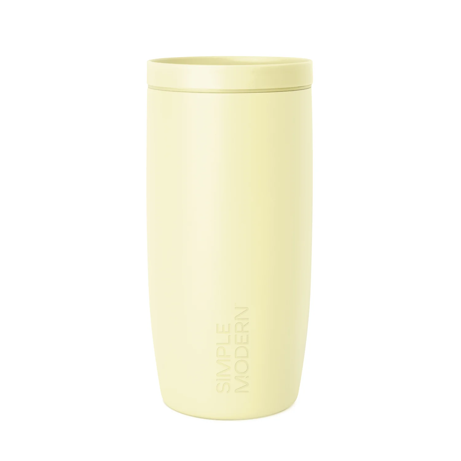 Simple Modern Voyager Tumbler - Signature - 16oz Buttercup