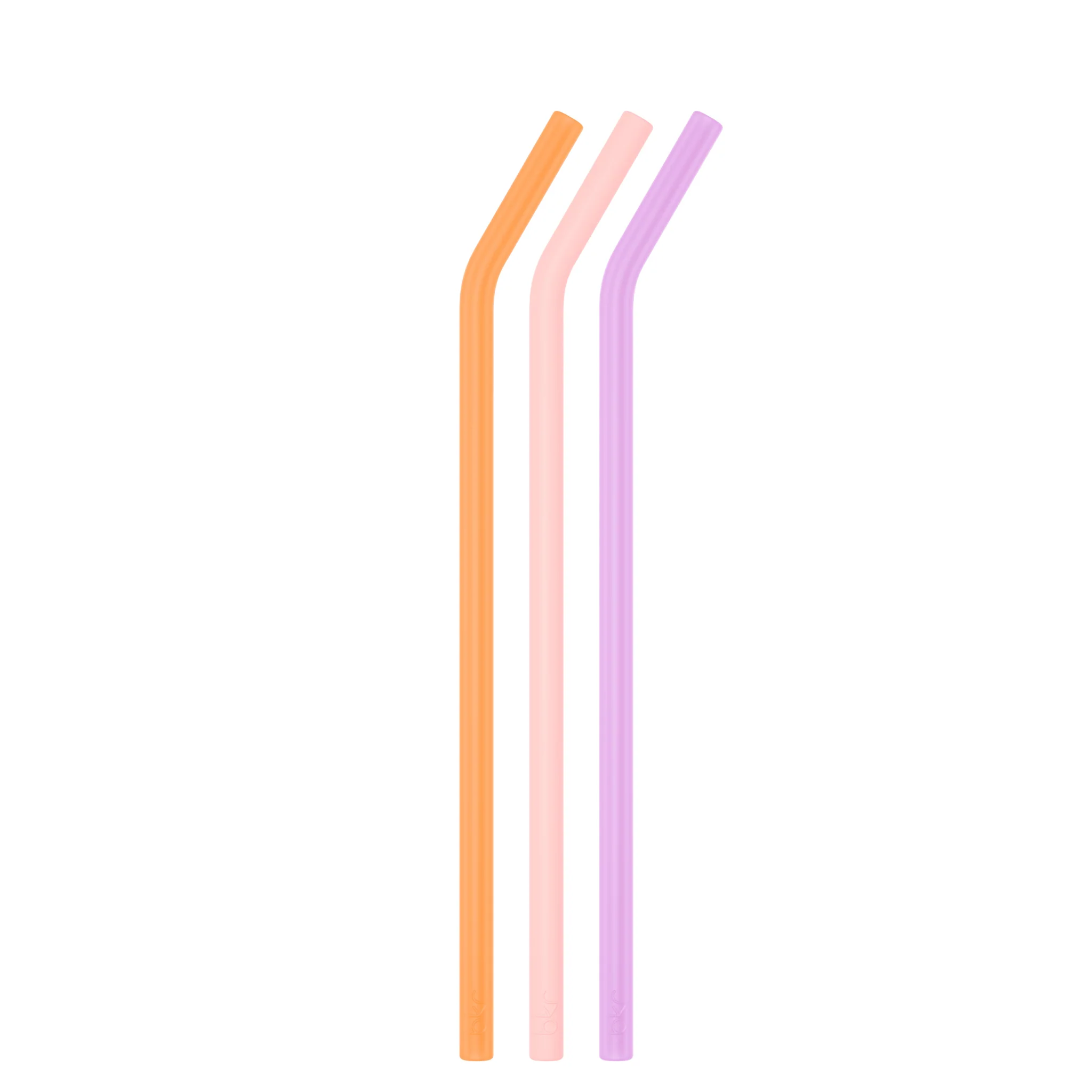 bkr PALACE OF KITSCH DEMI BOTTLE STRAWS 650ML (22OZ) SET OF THREE