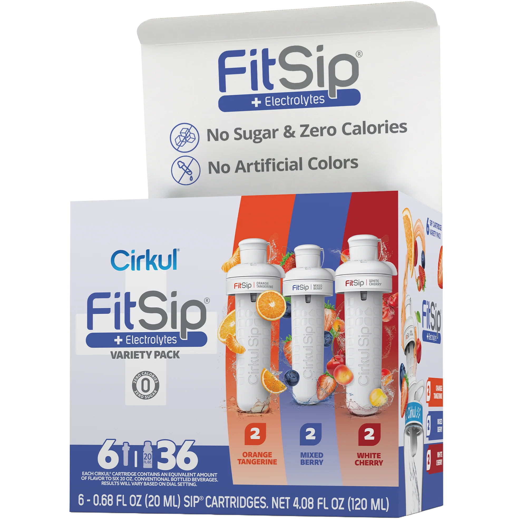 Cirkul FitSip® 6-Pack Variety Pack - Model MP6PKFIT01-US